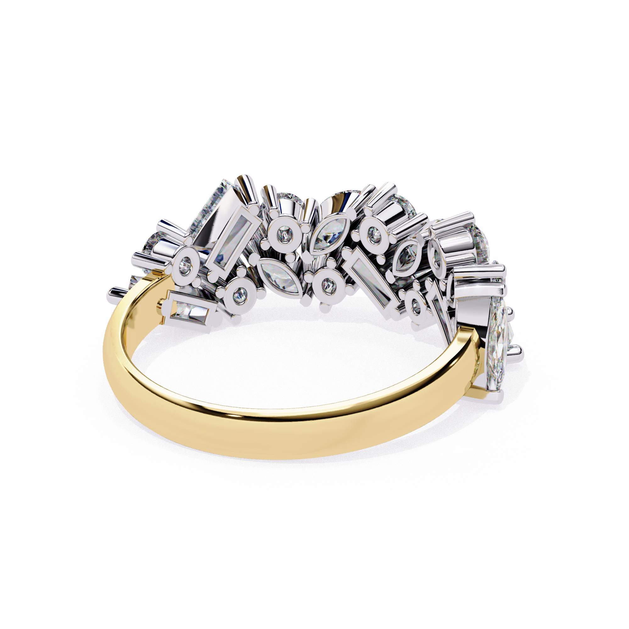 Alluring Half Eternity Ring