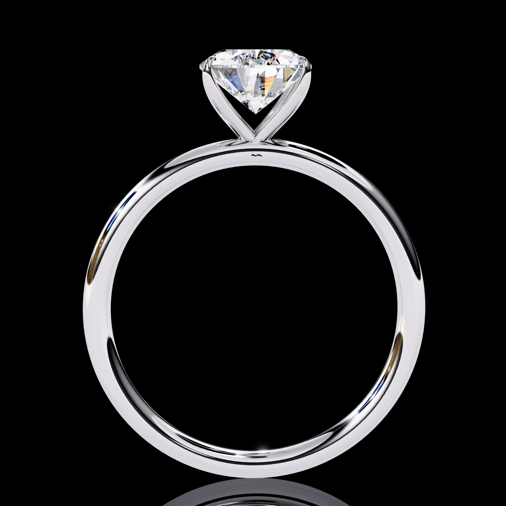 Classic Pear Lab Grown Diamond Ring