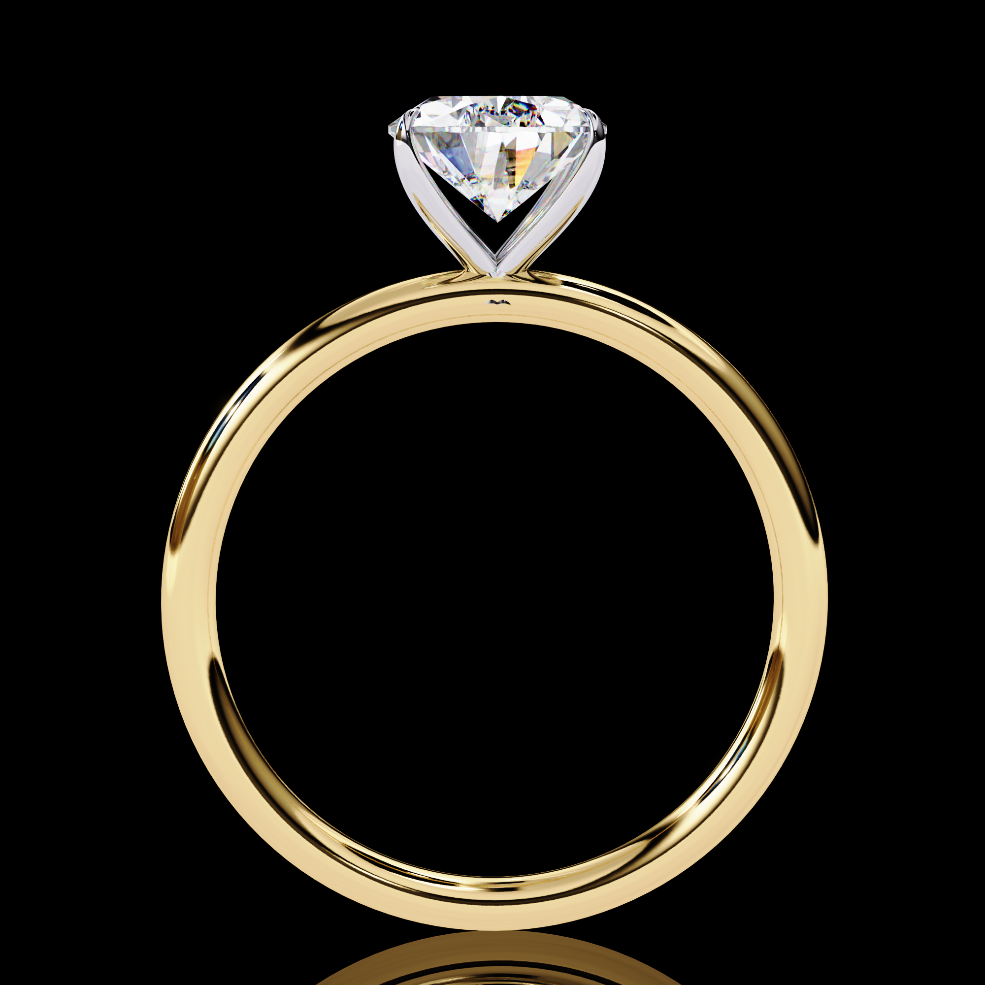 Classic Pear Lab Grown Diamond Ring