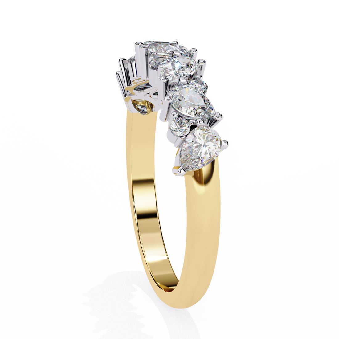 Heartbeats Diamond Ring