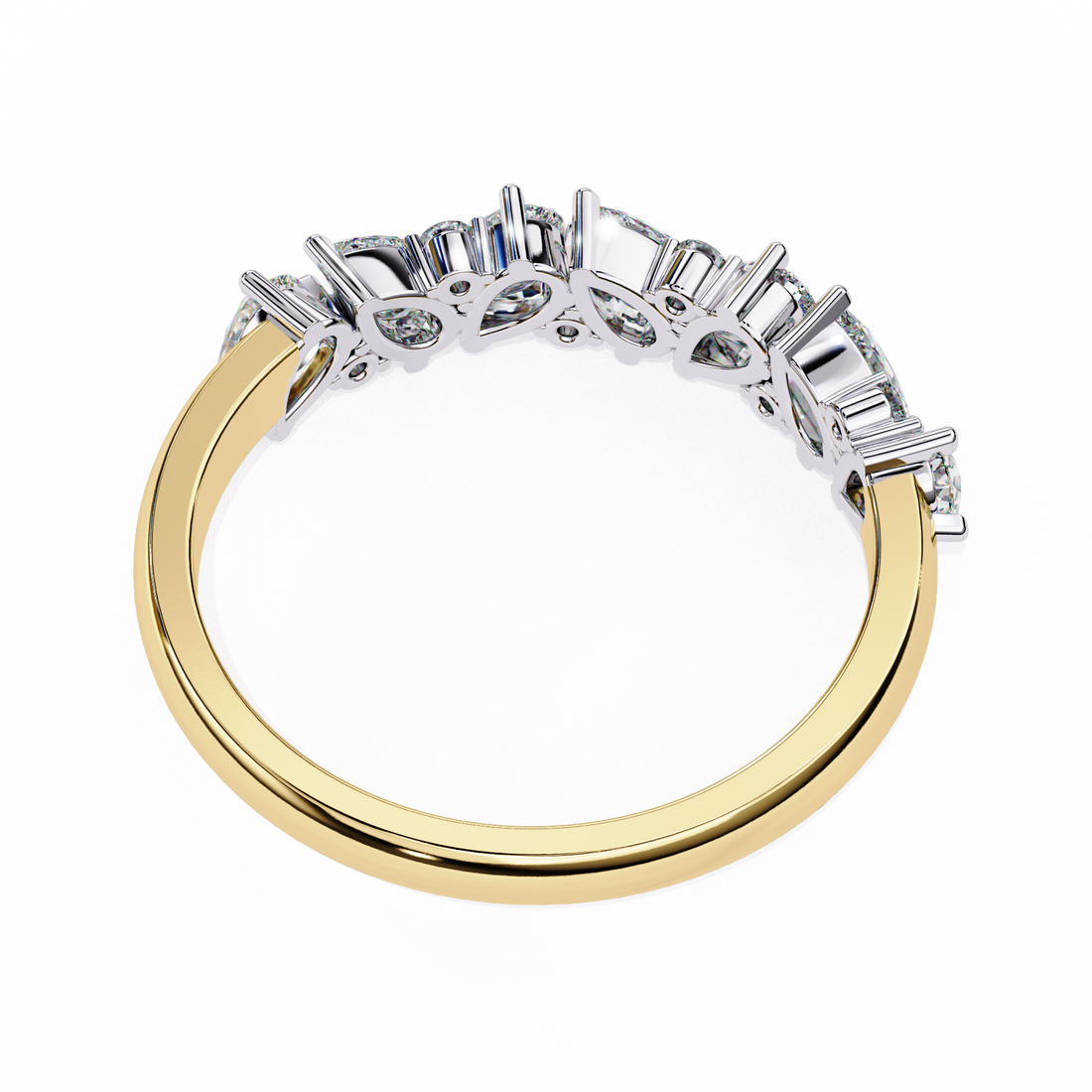 Heartbeats Diamond Ring