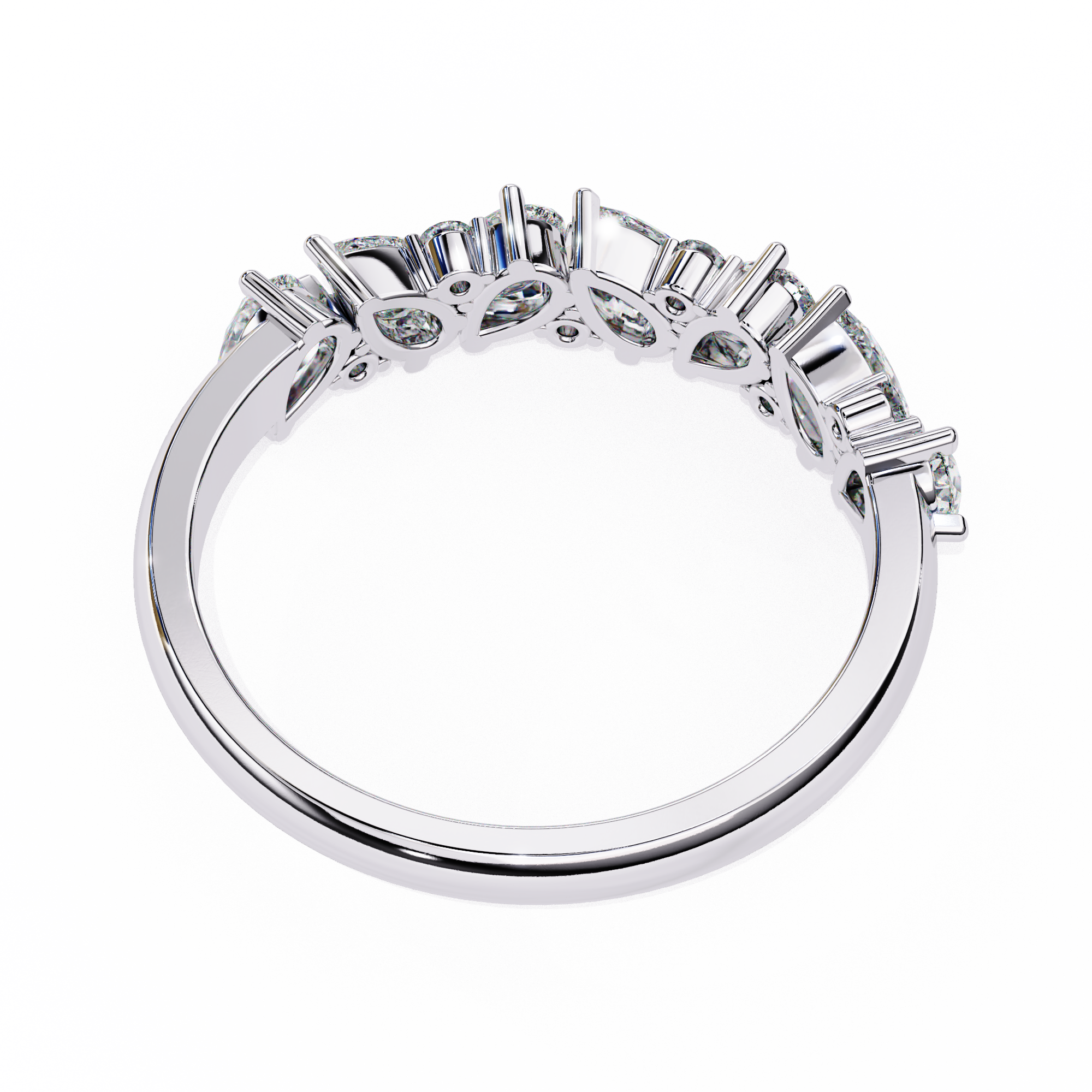 Heartbeats Diamond Ring