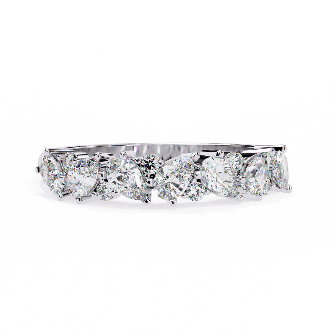 Heartbeats Diamond Ring