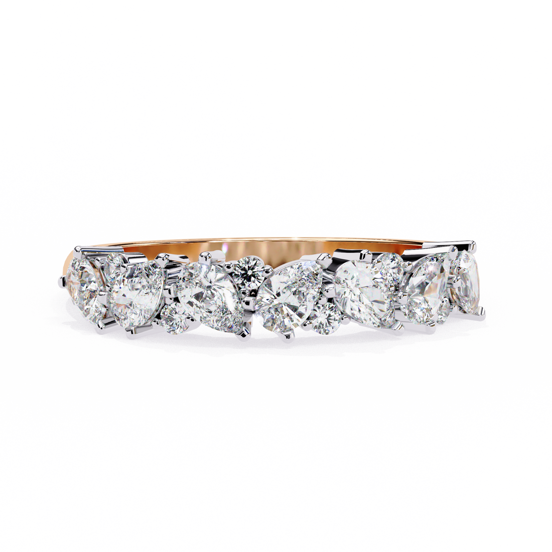 Heartbeats Diamond Ring