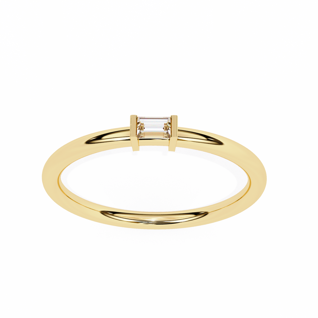 Classic sleek Diamond Ring
