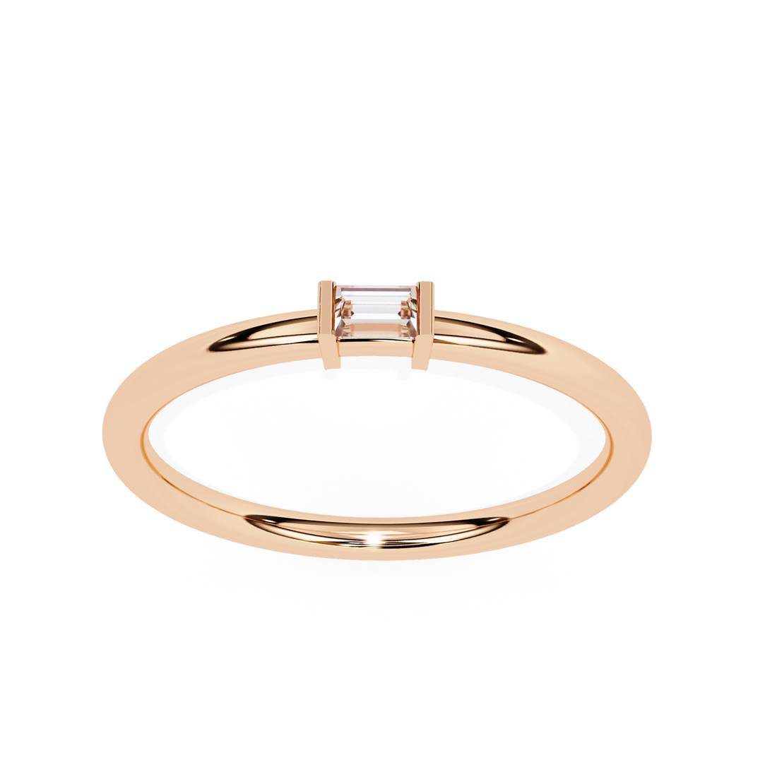 Classic sleek Diamond Ring