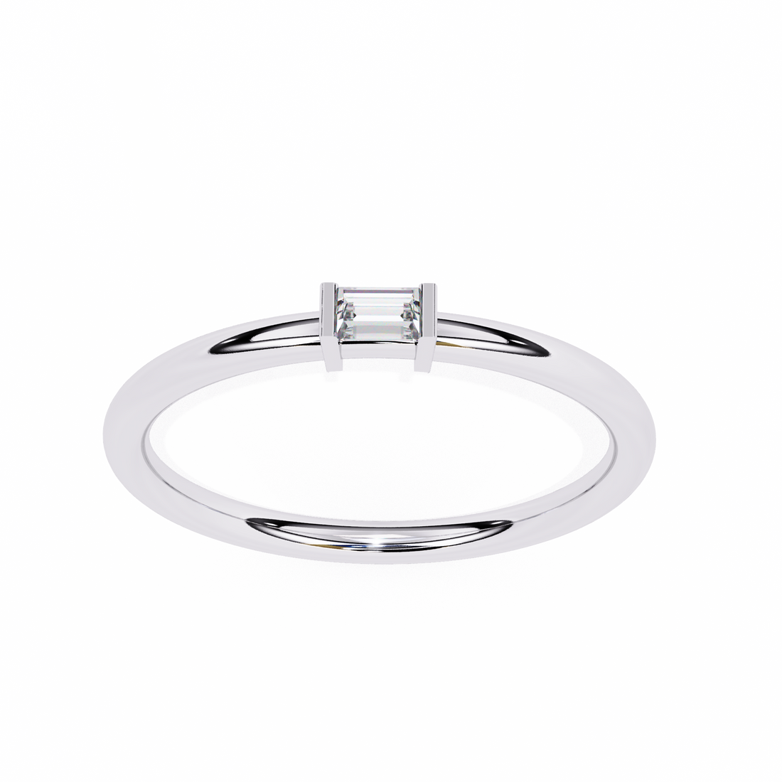 Classic sleek Diamond Ring