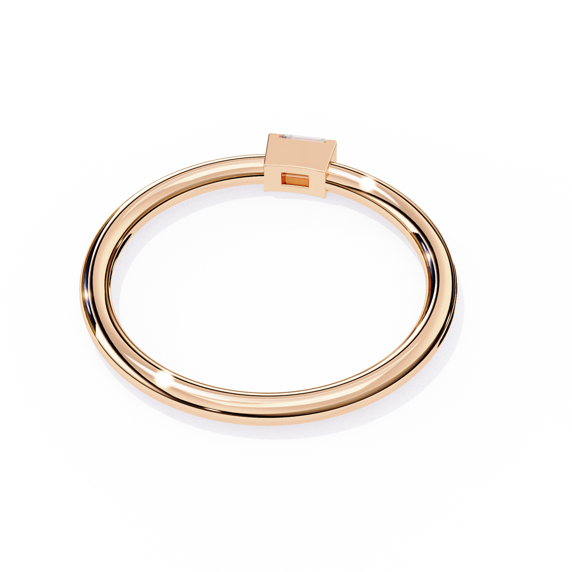 Classic sleek Diamond Ring