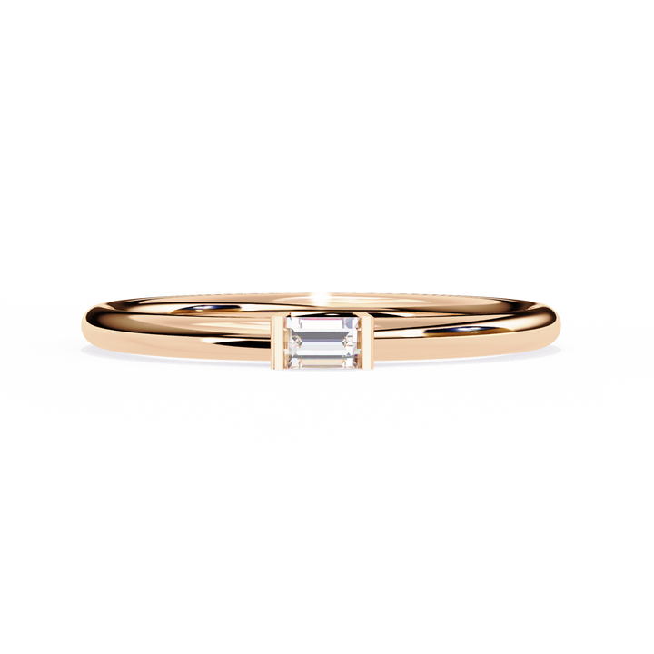 Classic sleek Diamond Ring