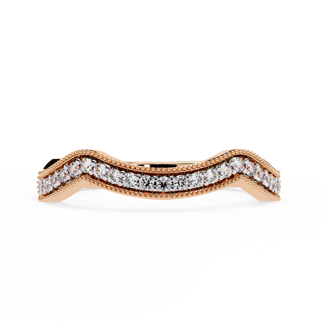 River Flow Diamond Band