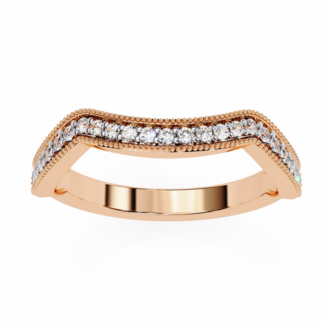 River Flow Diamond Band