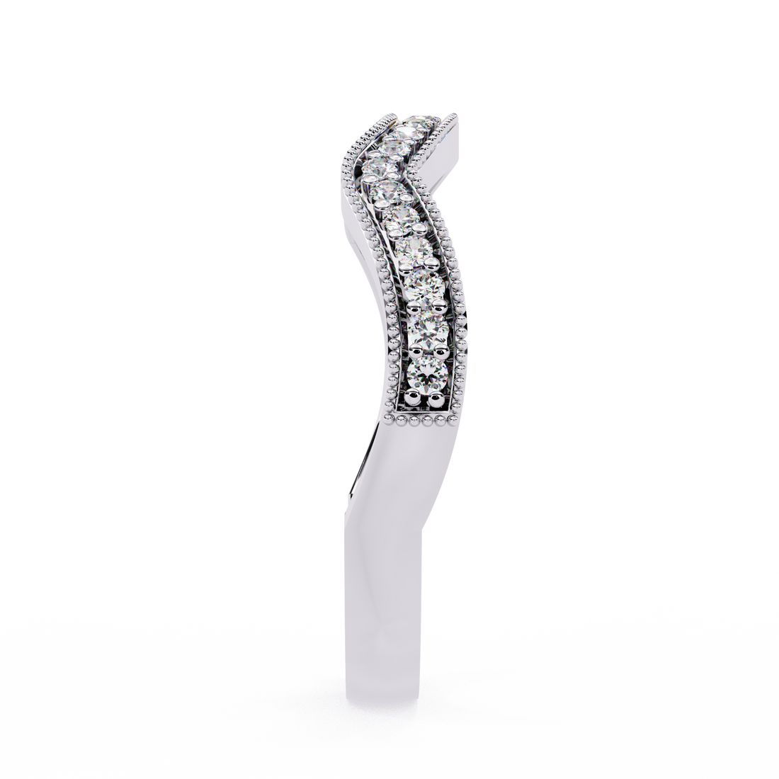 River Flow Diamond Band