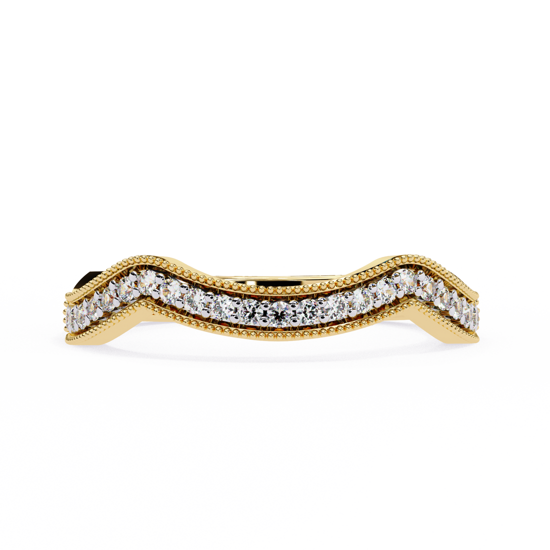 River Flow Diamond Band