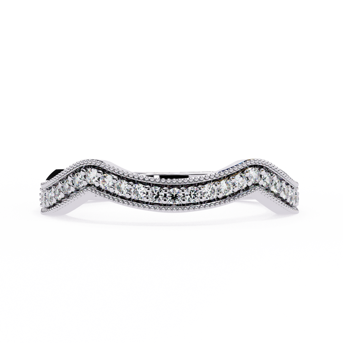 River Flow Diamond Band