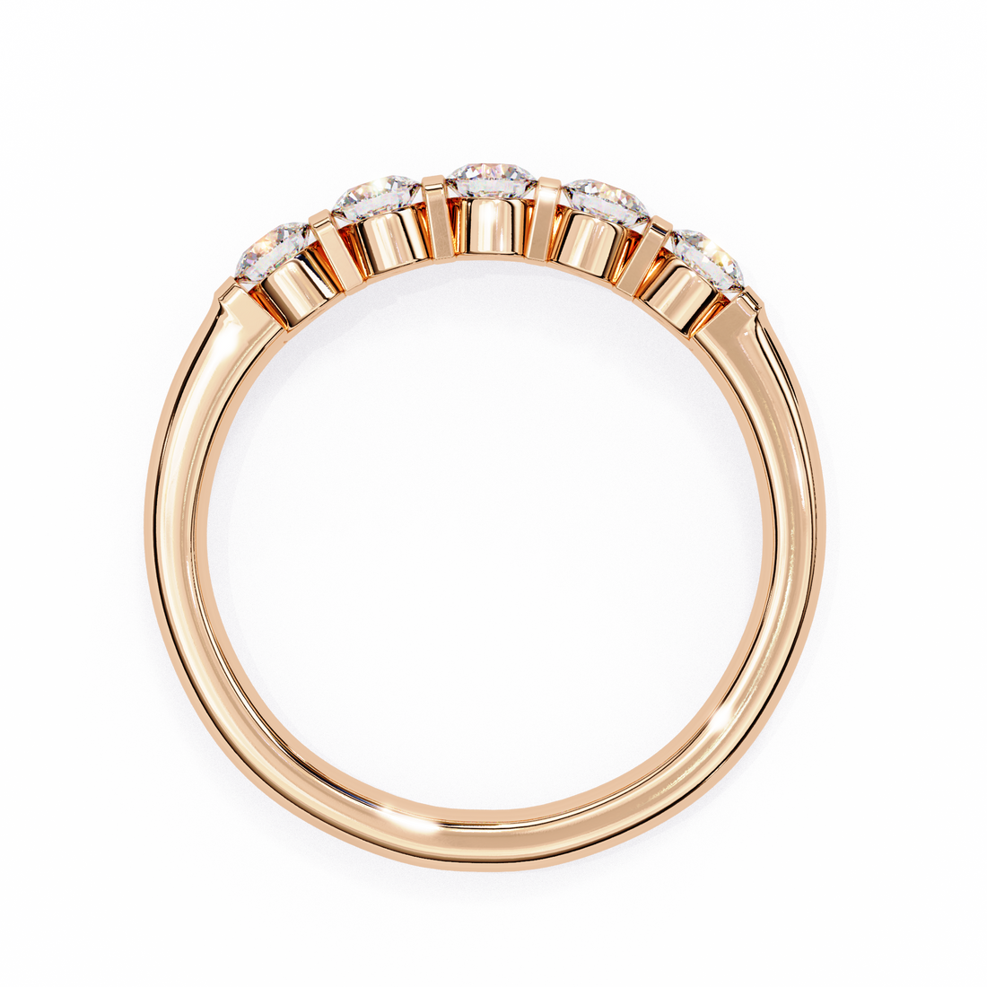 Peeking Brilliance Diamond Ring