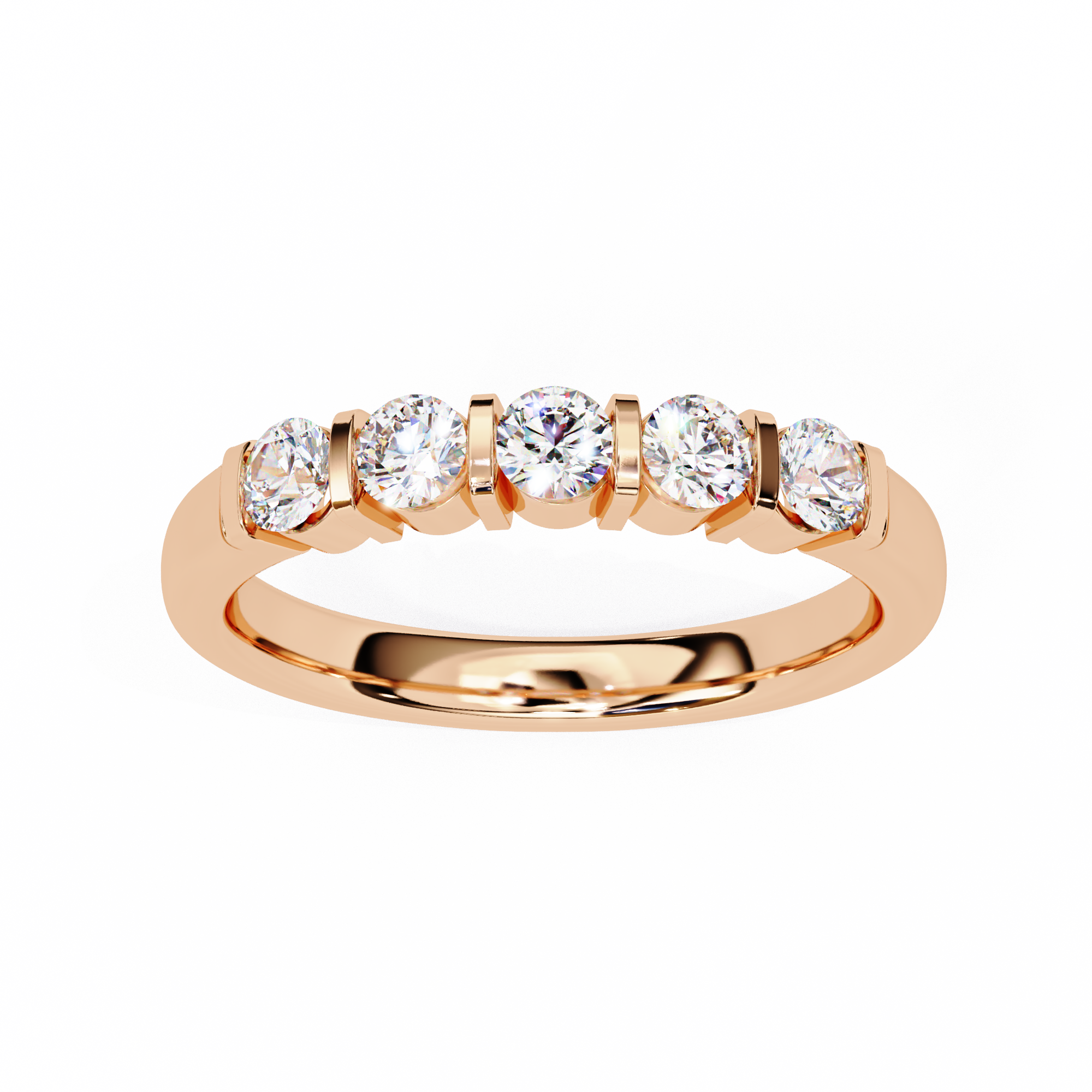 Peeking Brilliance Diamond Ring