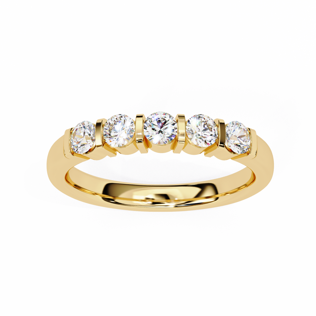 Peeking Brilliance Diamond Ring