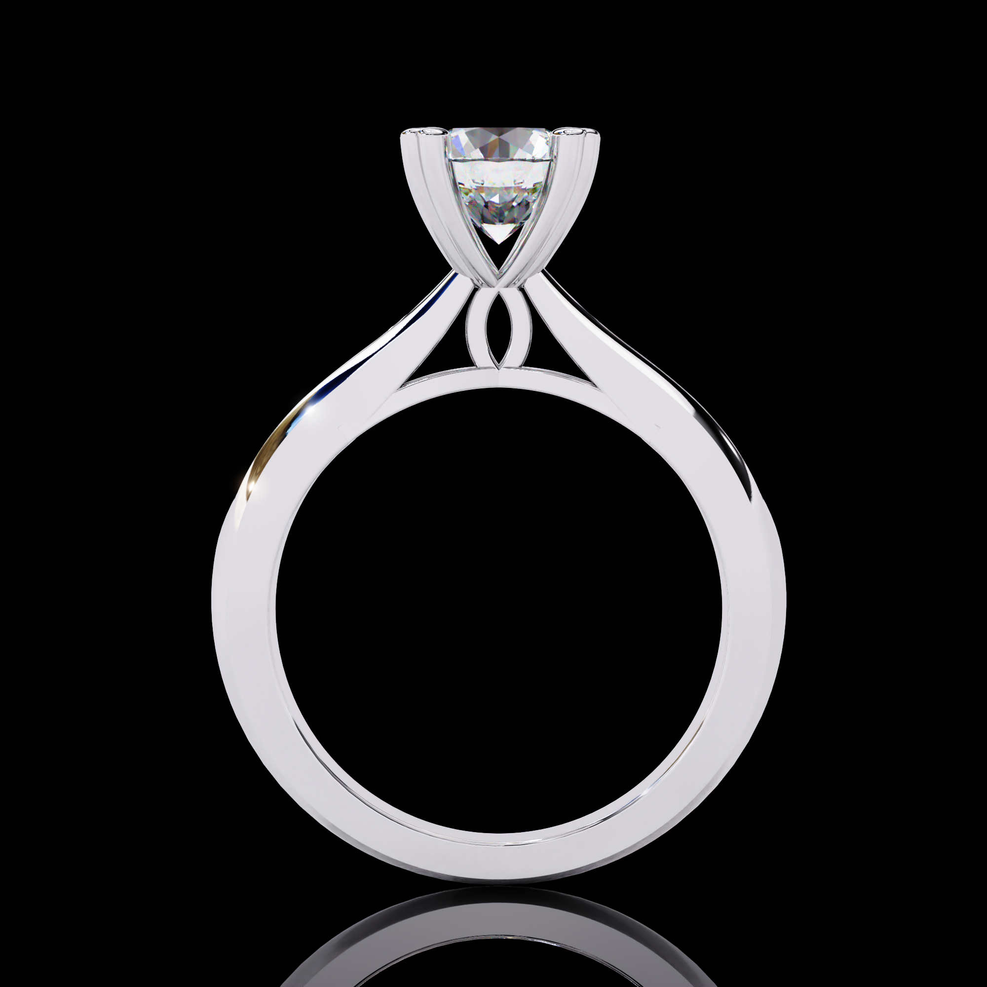 Boldness Solitaire Diamond Ring