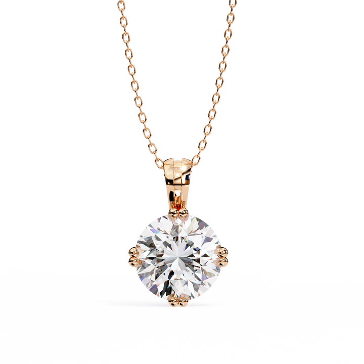 2 Carats Lab Grown Diamond pendant
