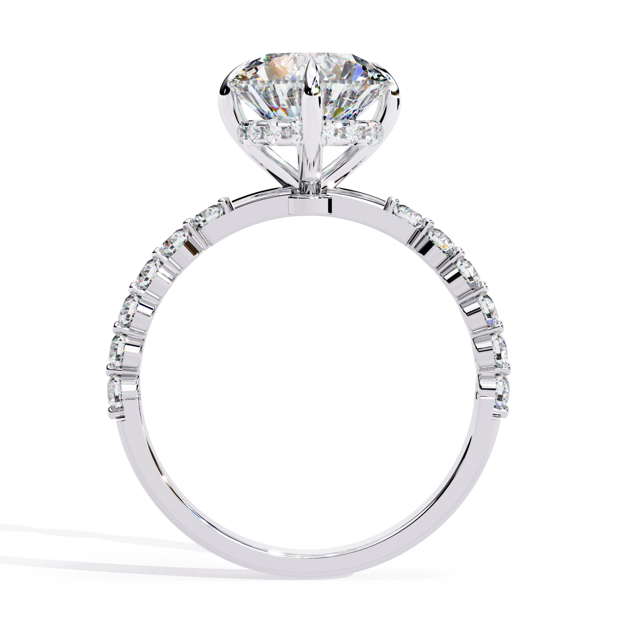 Dazzle Vault Diamond Ring
