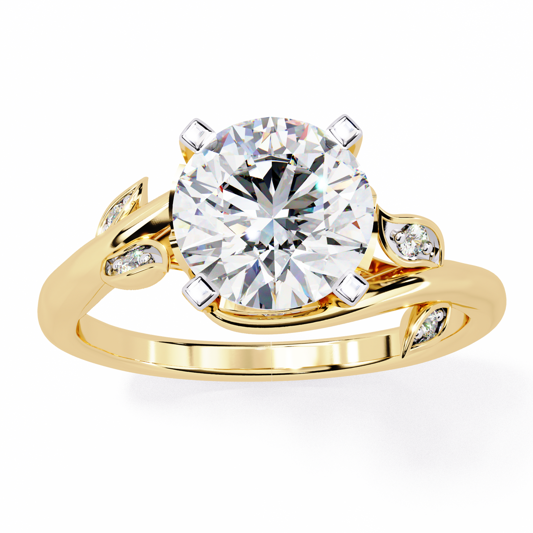 Minimalist Solitaire with step Band