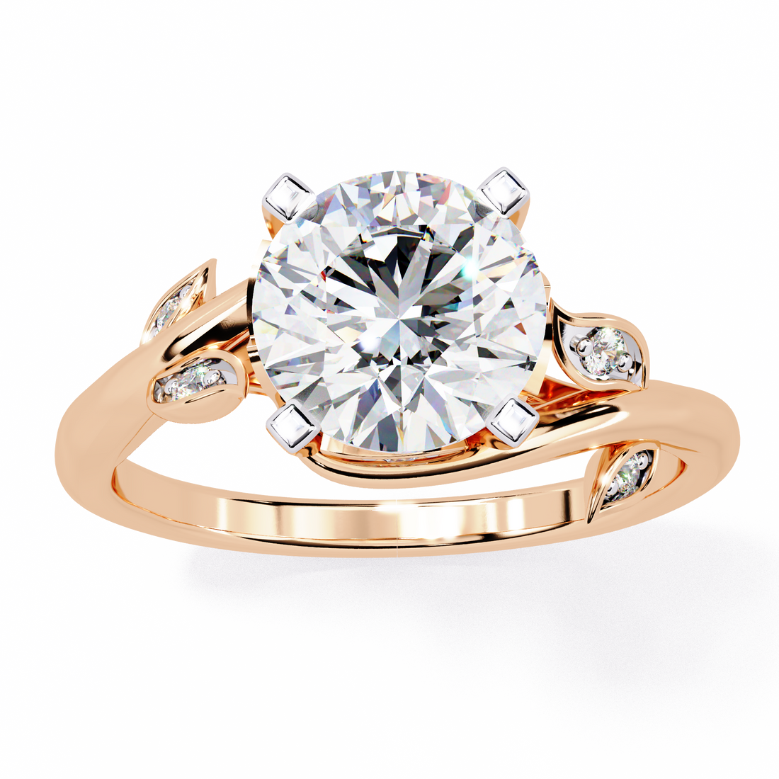 Minimalist Solitaire with step Band