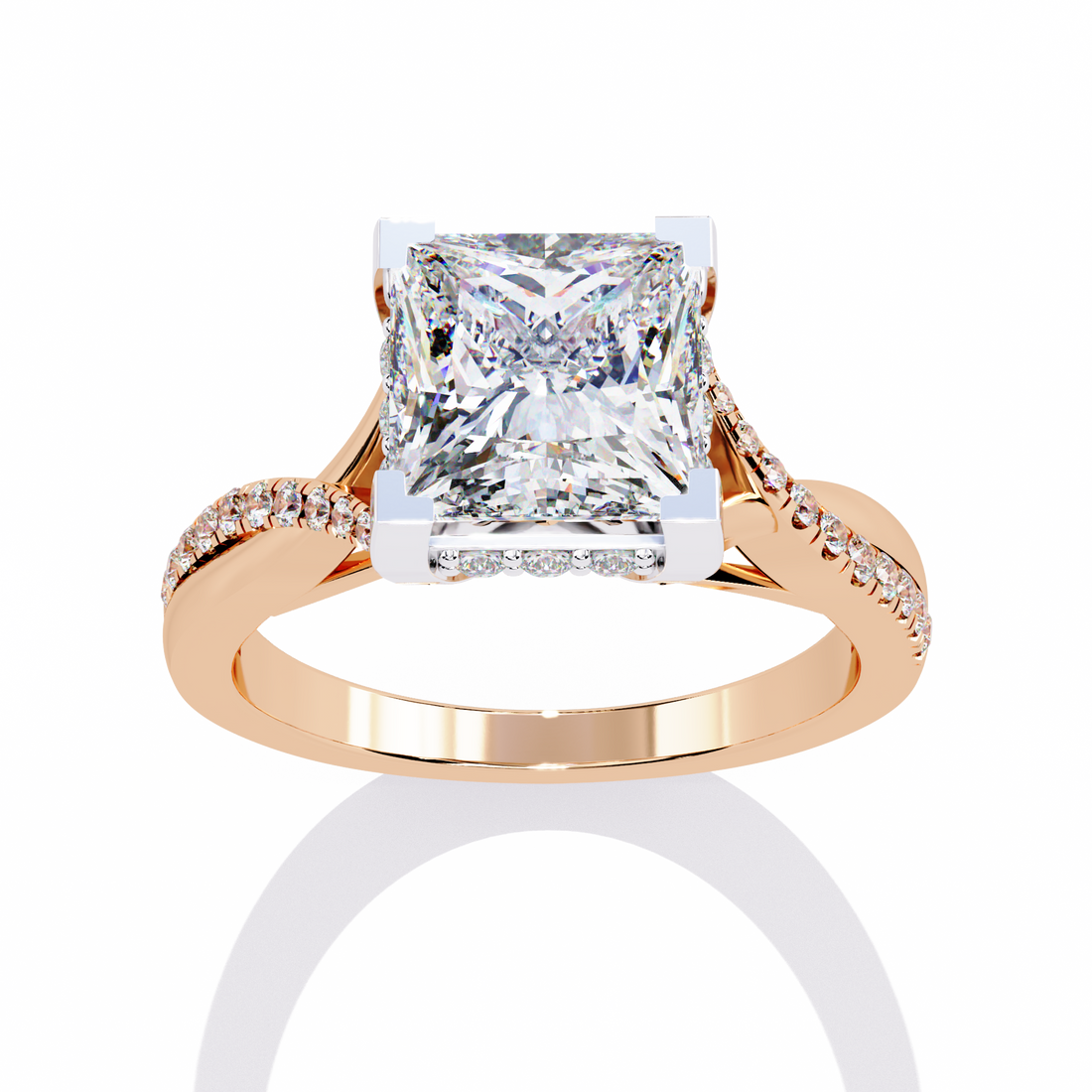 Royal Radiant Diamond Ring