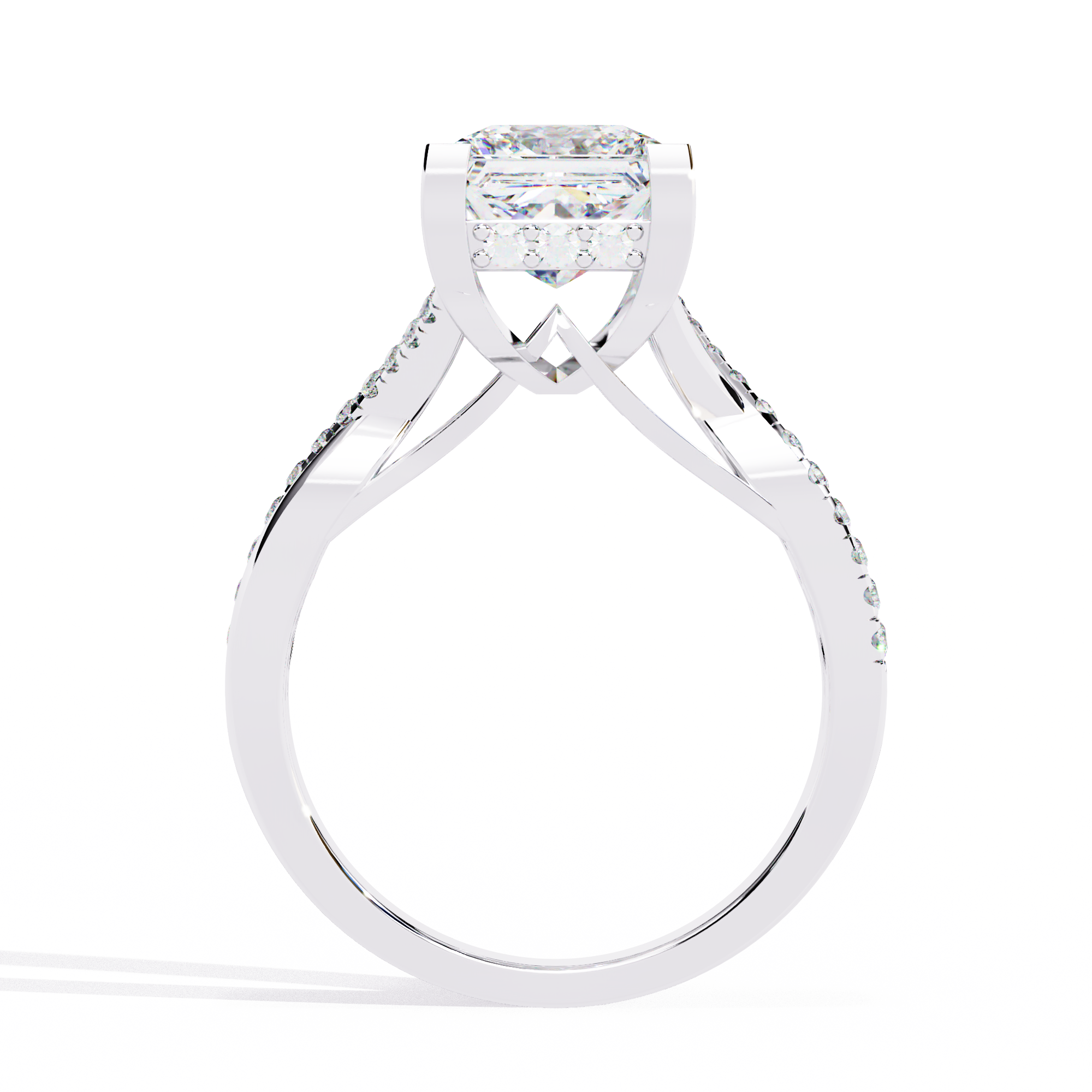 Royal Radiant Diamond Ring