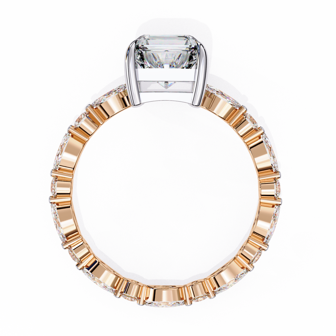 Royal Radiant Diamond Ring