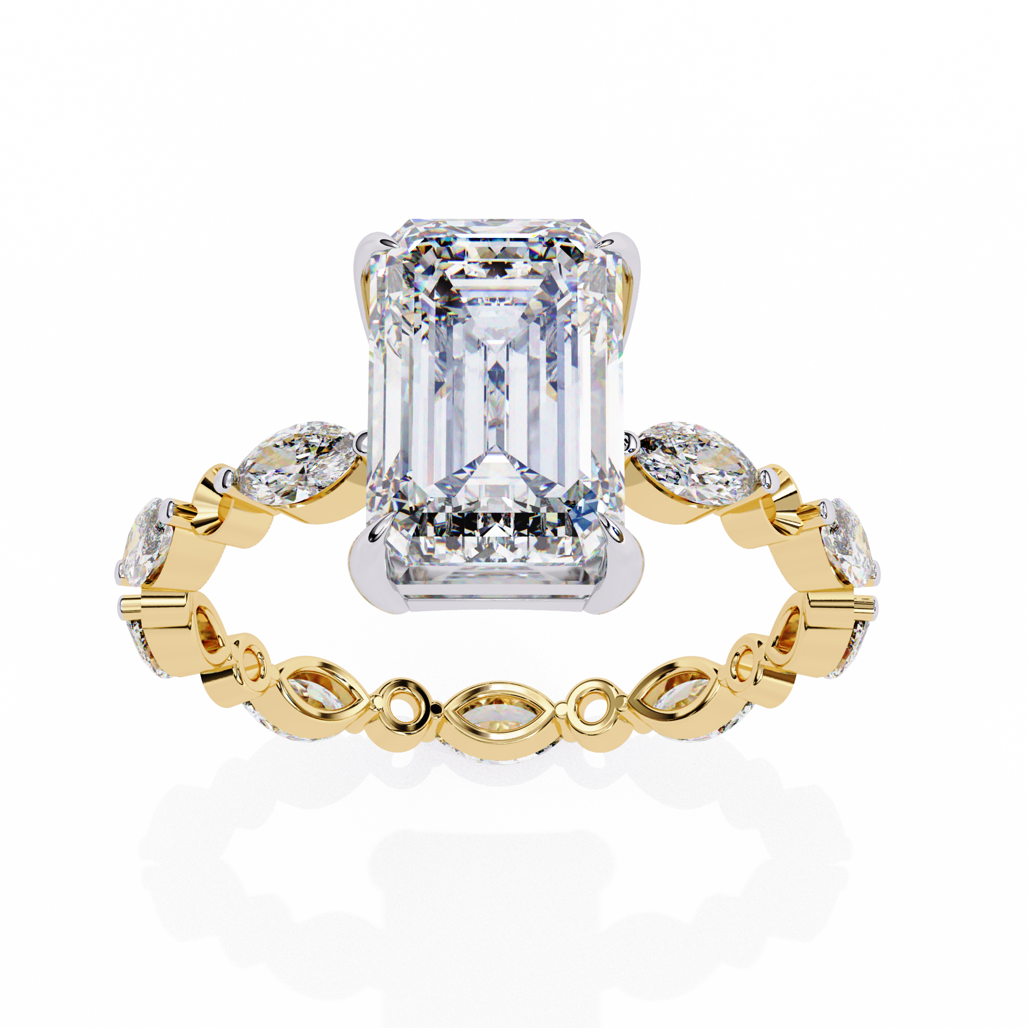 Royal Radiant Diamond Ring