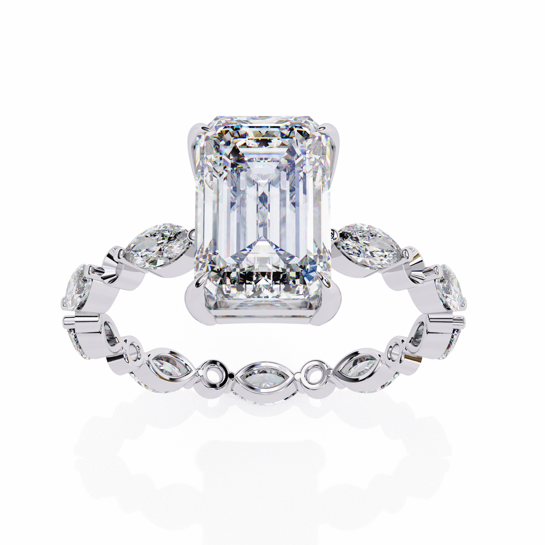 Royal Radiant Diamond Ring