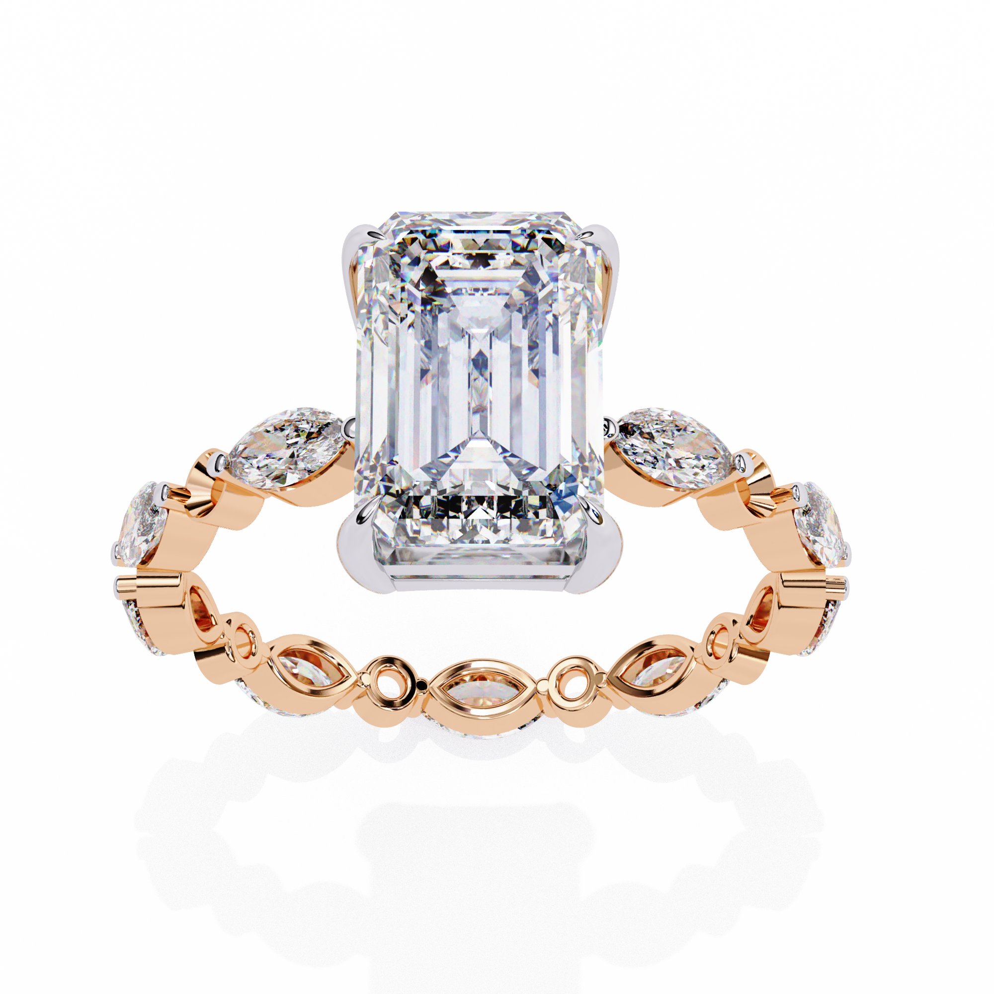 Royal Radiant Diamond Ring