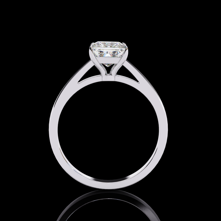 1 Carat Princess Solitaire Diamond Ring14