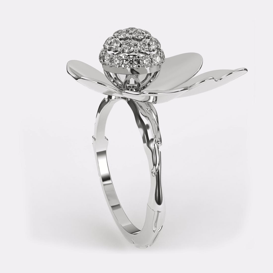 The Floral Diamond Ring