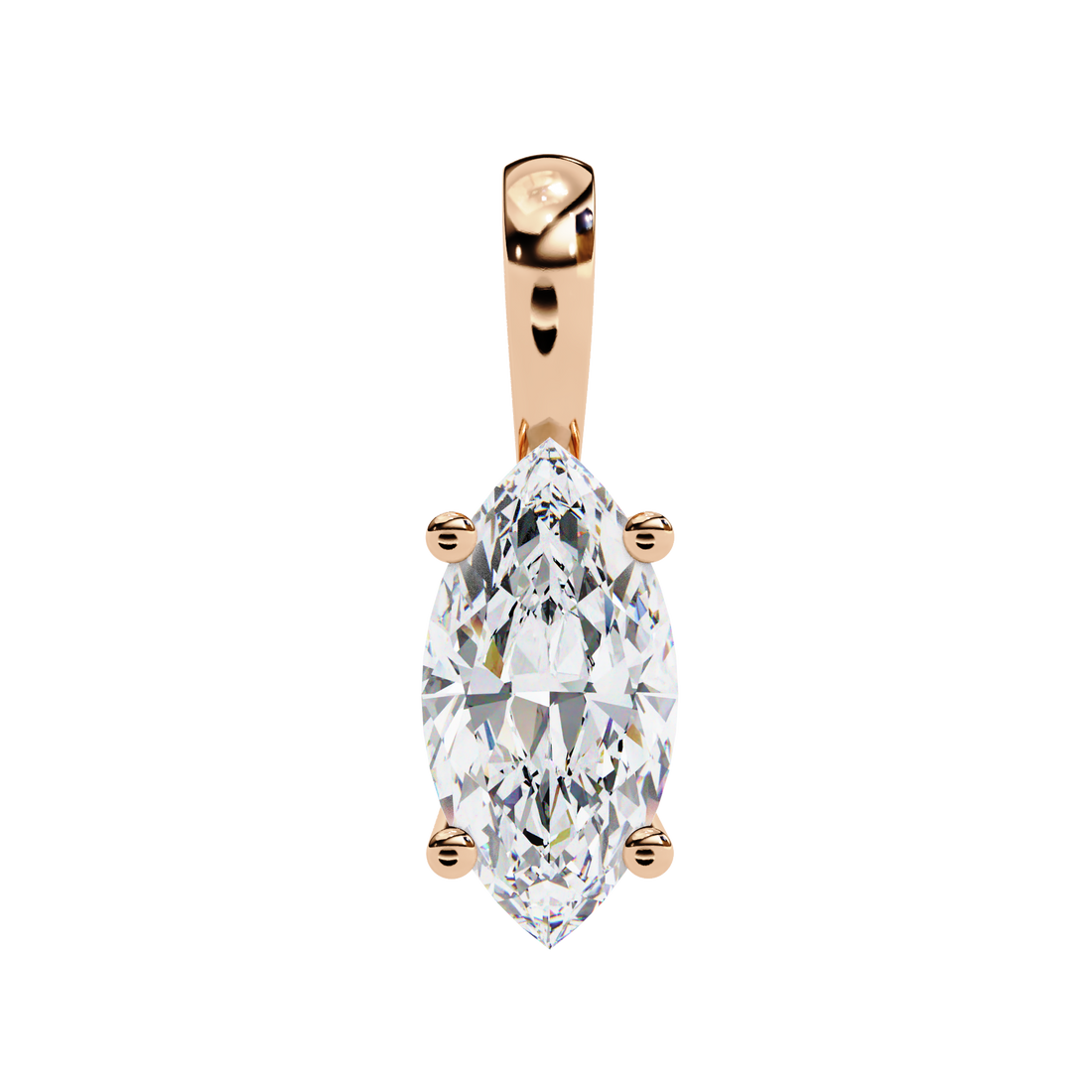 1 carat Marquise Diamond pendant