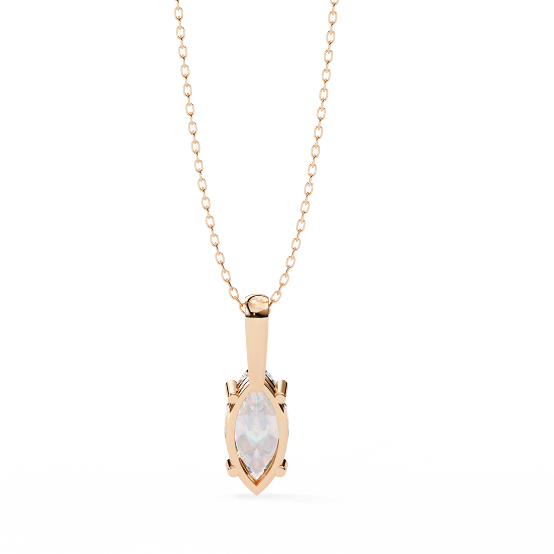 1 carat Marquise Diamond pendant
