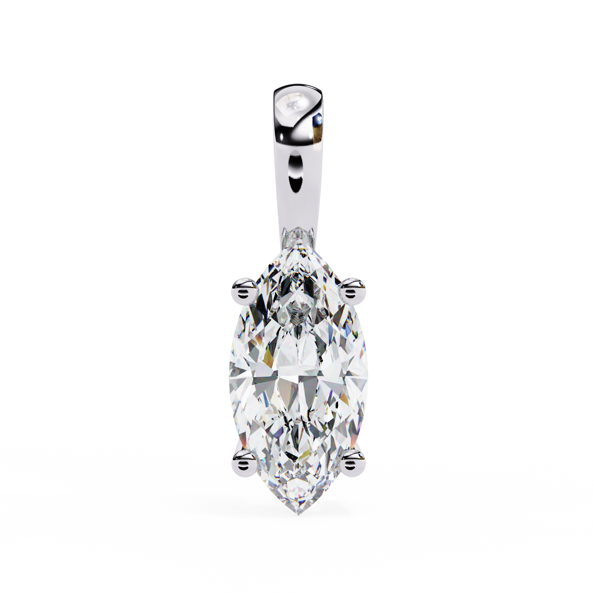 1 carat Marquise Diamond pendant