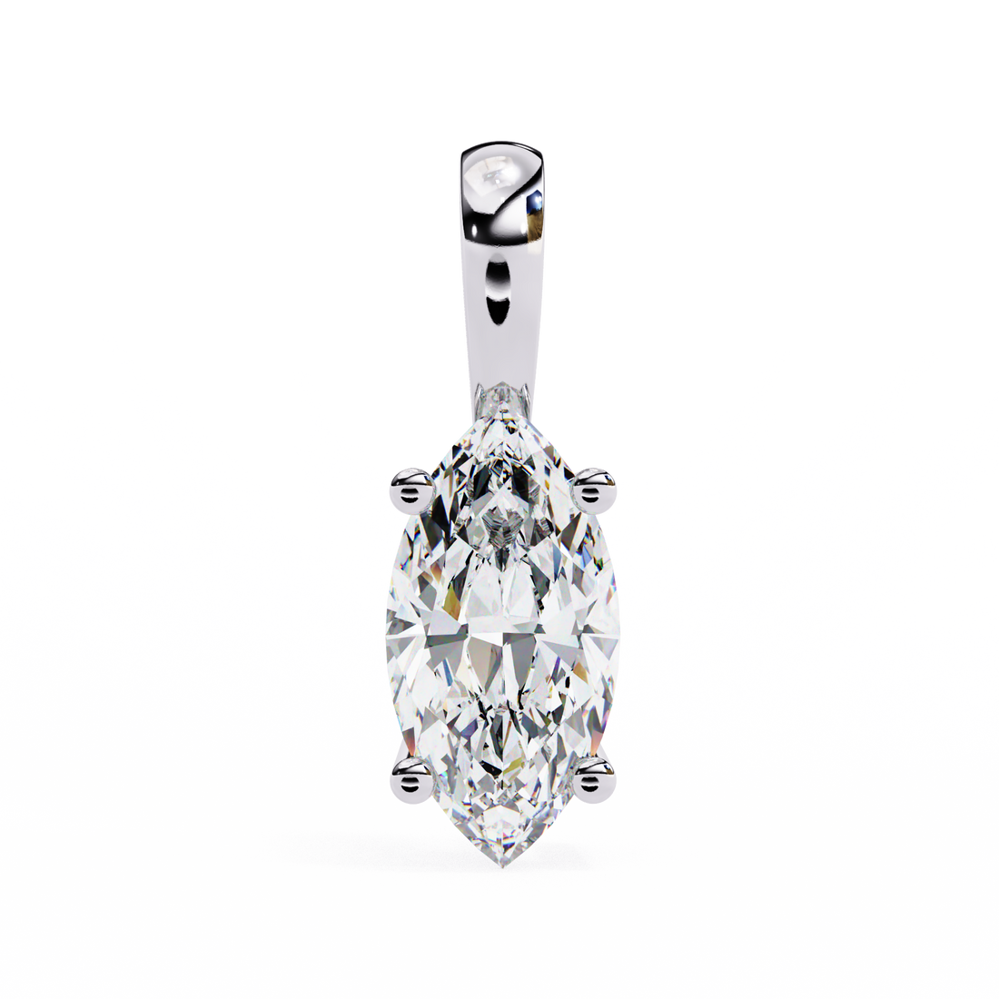 1 carat Marquise Diamond pendant