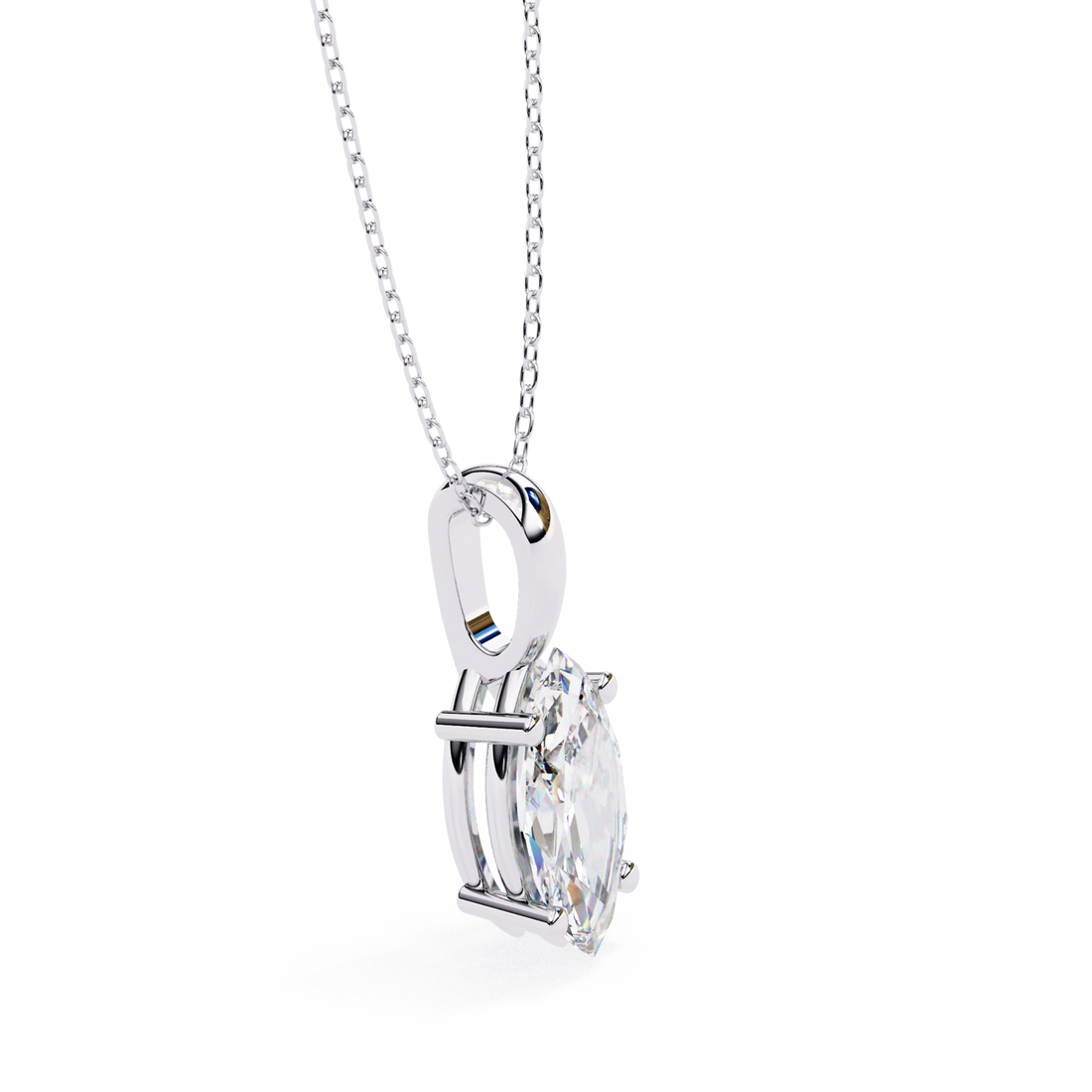 1 carat Marquise Diamond pendant