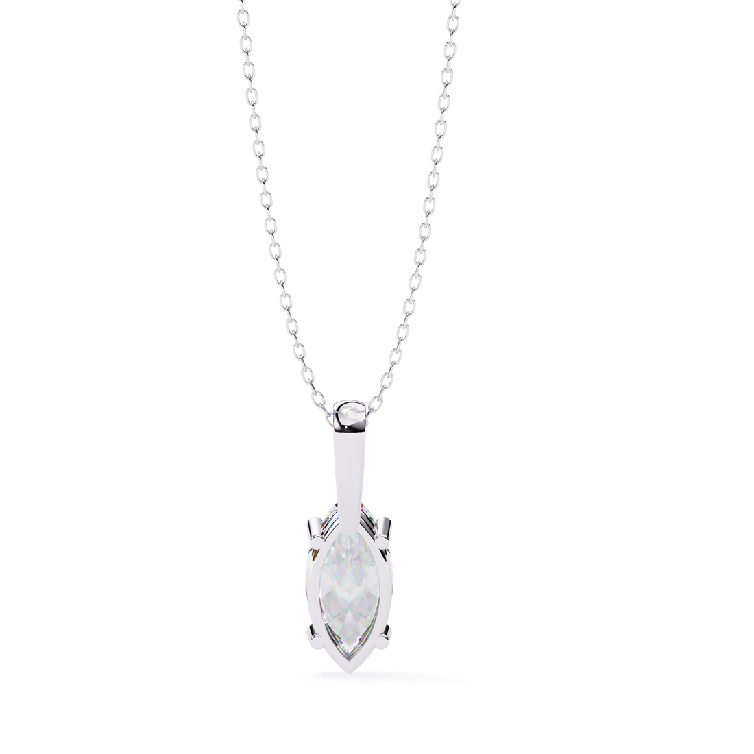 1 carat Marquise Diamond pendant