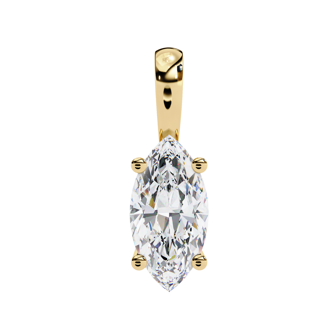 1 carat Marquise Diamond pendant