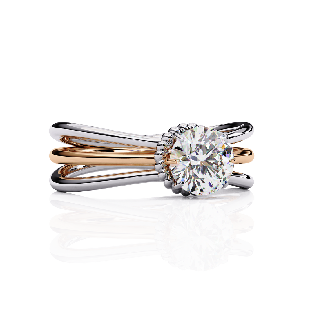 1 carat solitaire lab grown diamond ring13