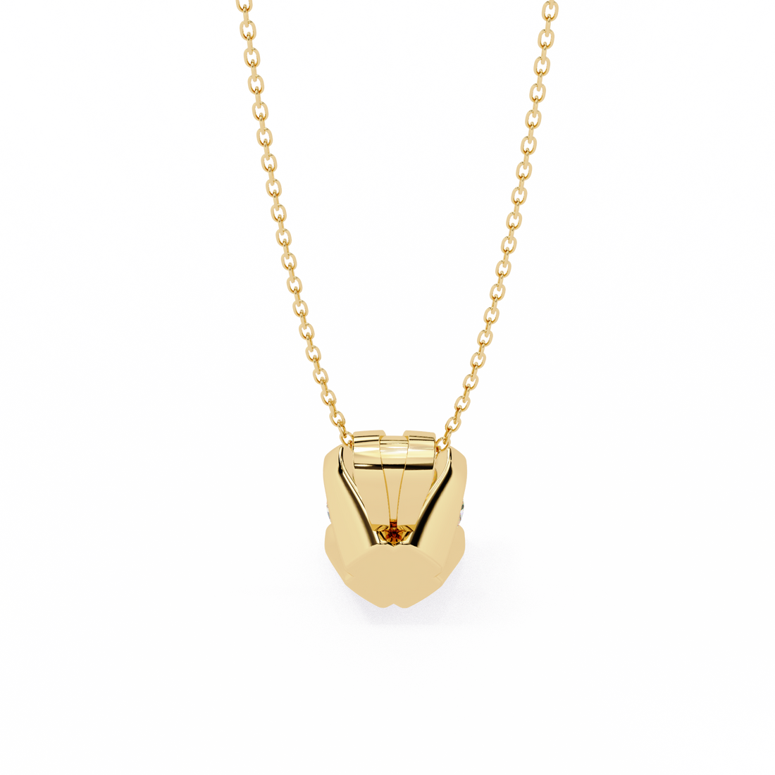 2.25 carats Classic Round diamond pendant