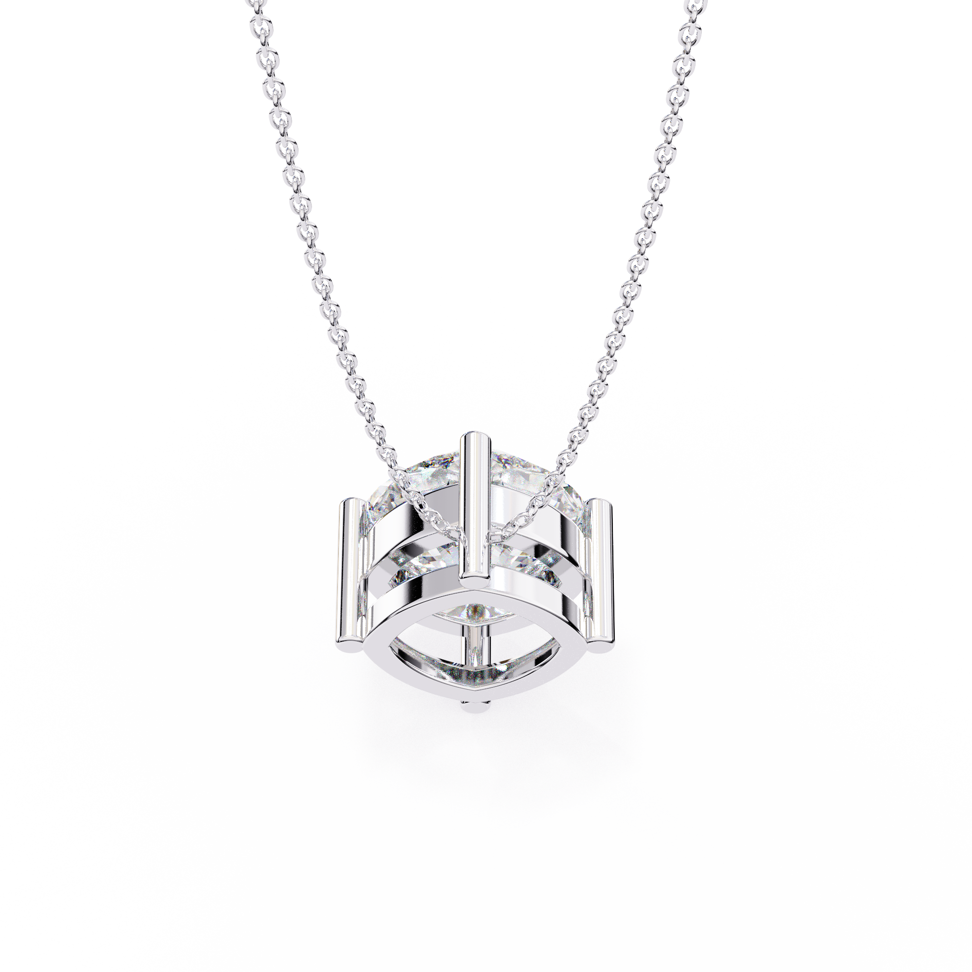2.25 carats Lab Grown Diamond Pendant