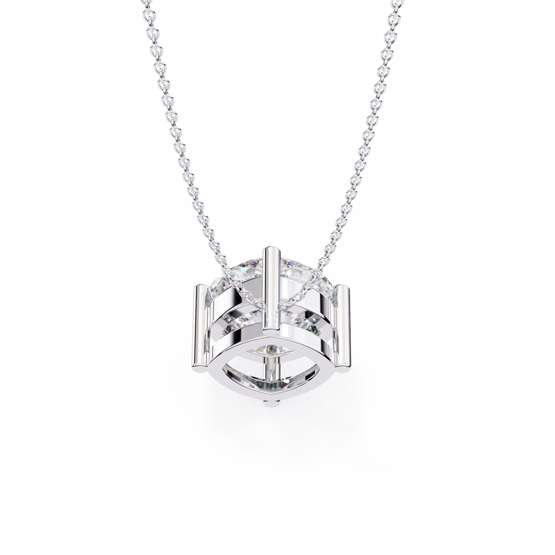 2.25 carats Lab Grown Diamond Pendant