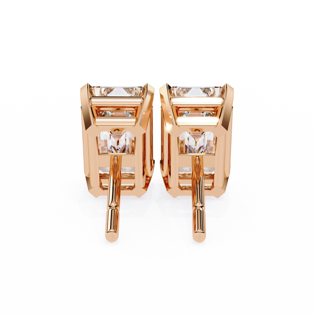 2.40 Carats Classic Emerald  Studs