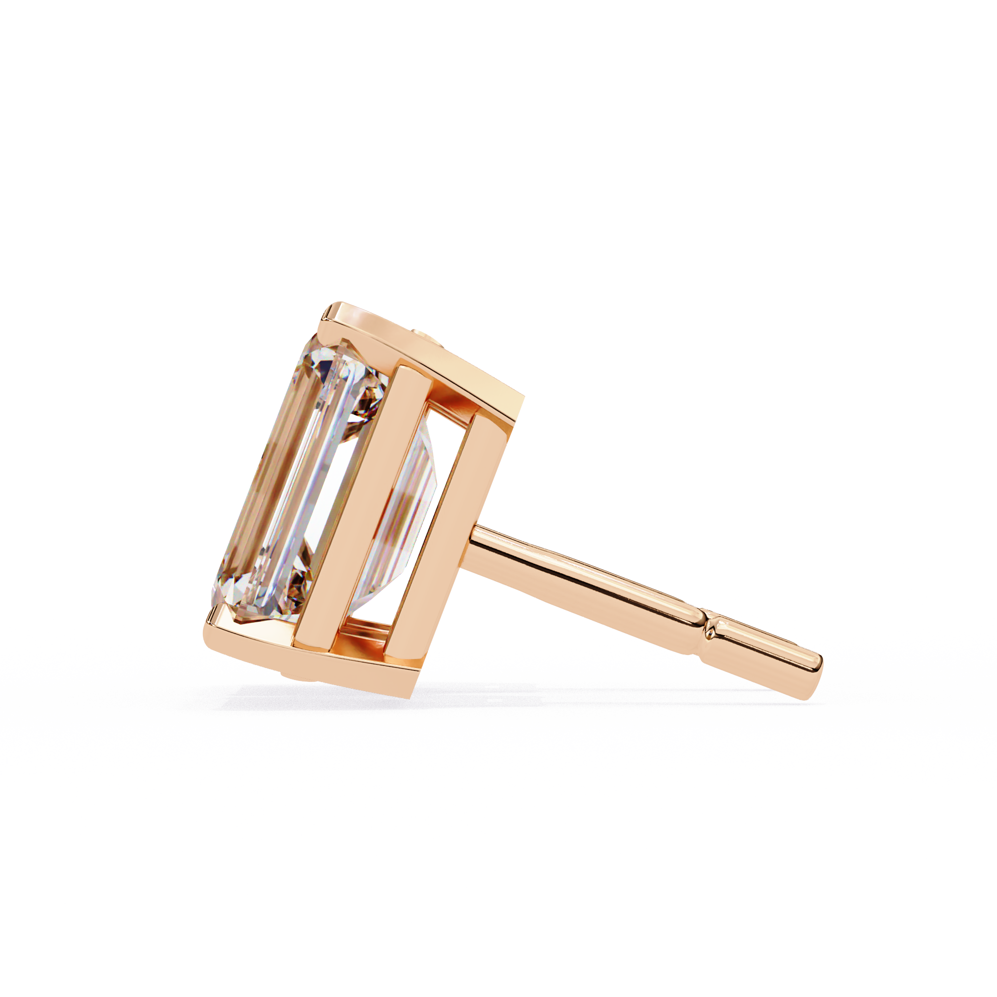 2.40 Carats Classic Emerald  Studs