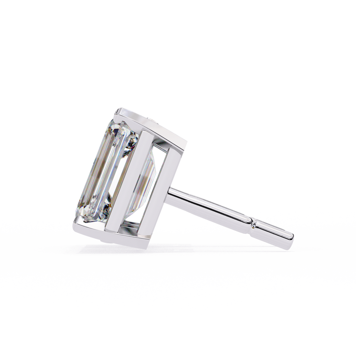 2.40 Carats Classic Emerald  Studs