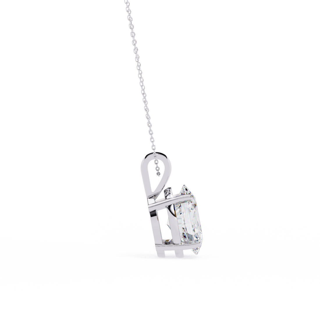 2.50 carats Oval Diamond pendant