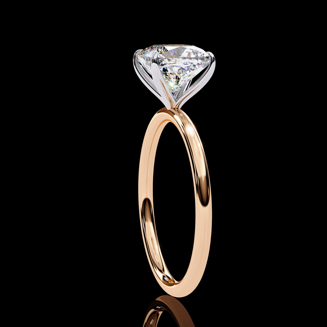 2.50 carats Solitaire Cushion Diamond Ring10